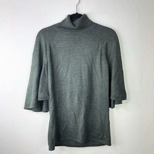 Even Gray Turtleneck Sweater